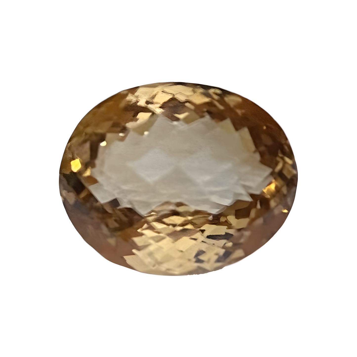 Brown topaz 14.75 ct