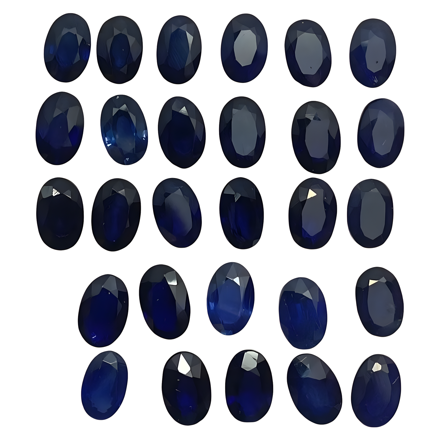 Blue sapphire 17.95 ct (28pcs)