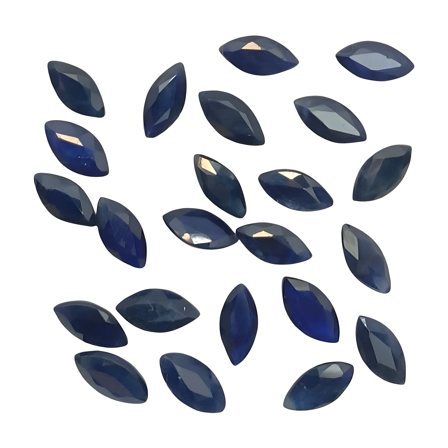 Blue sapphire 6.43 ct (23pcs)