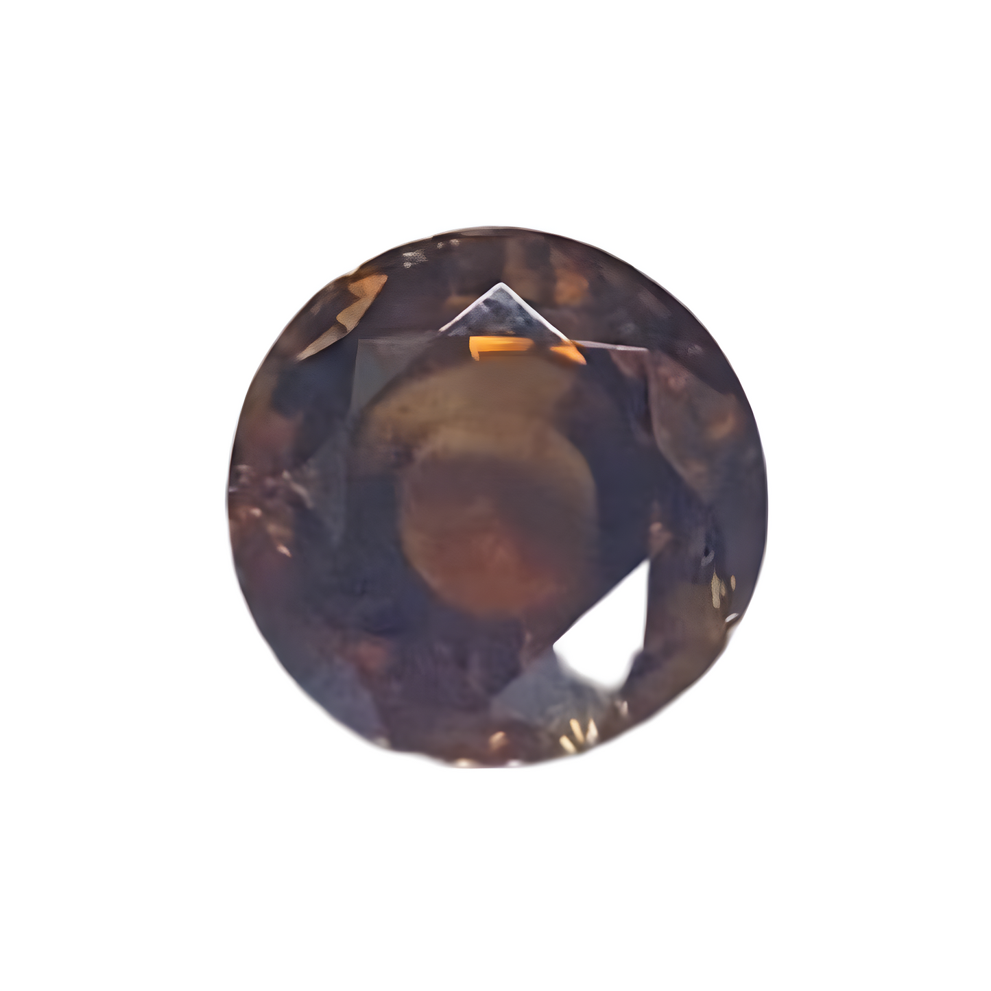 Orange zircon 7.27 ct