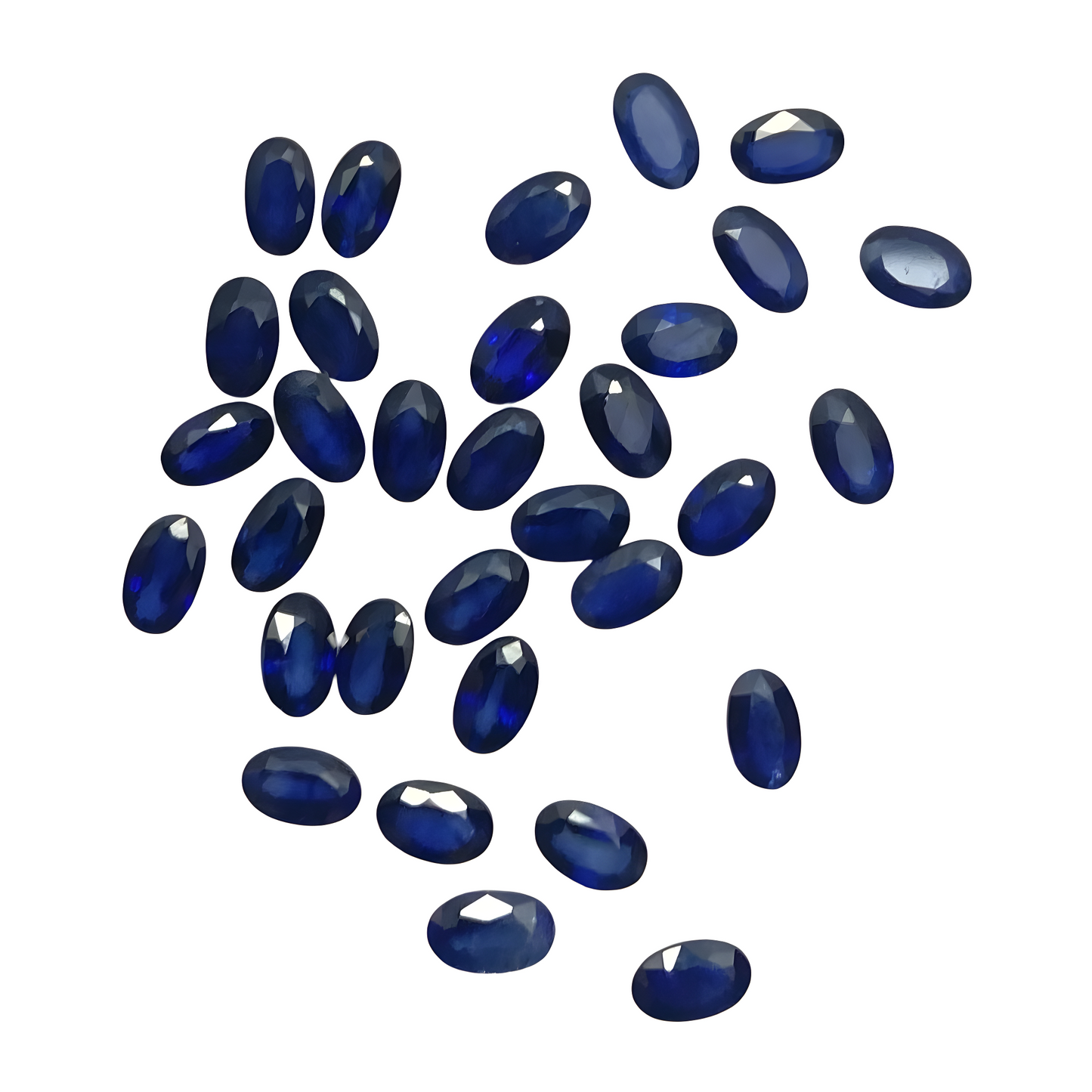 Blue sapphire 8.7 ct (32pcs)
