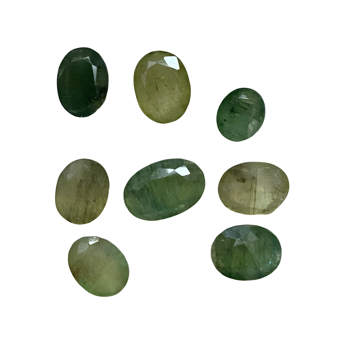 Emerald 22.36 ct (8pcs)