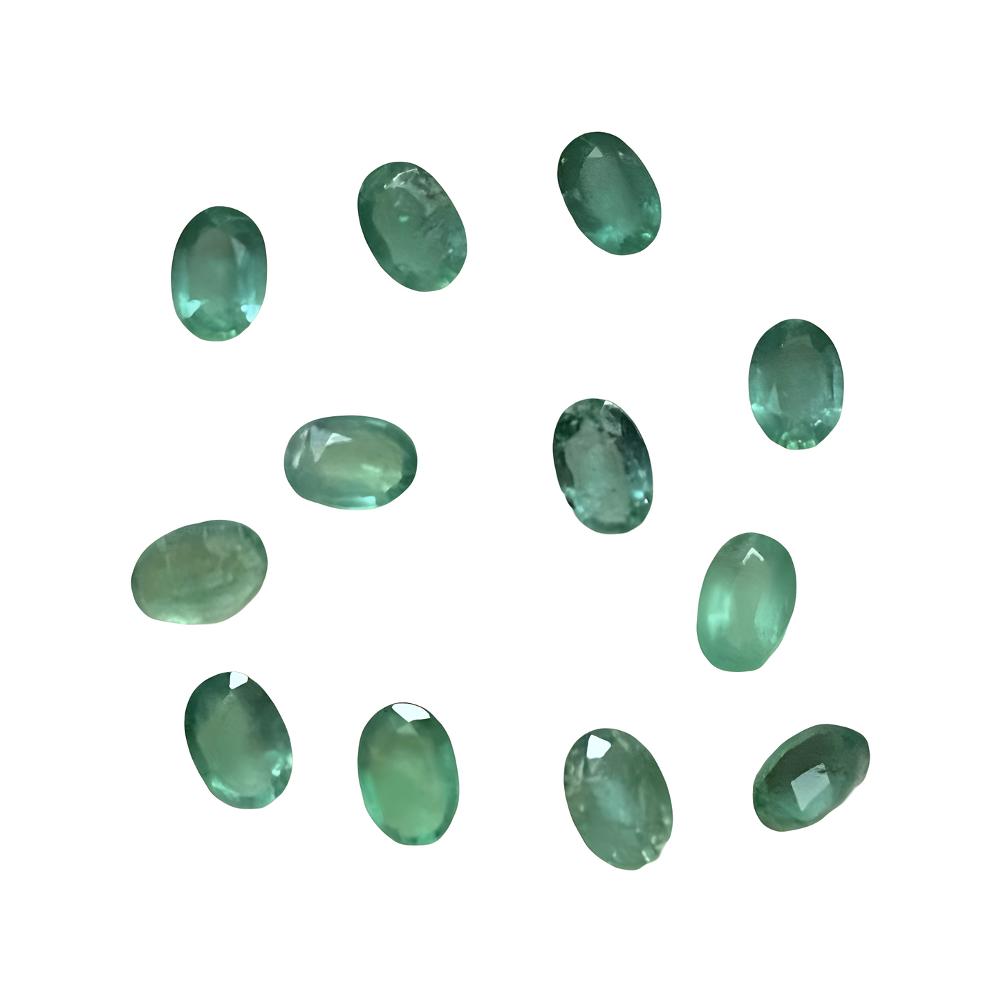 Emerald 8.05 ct (12pcs)