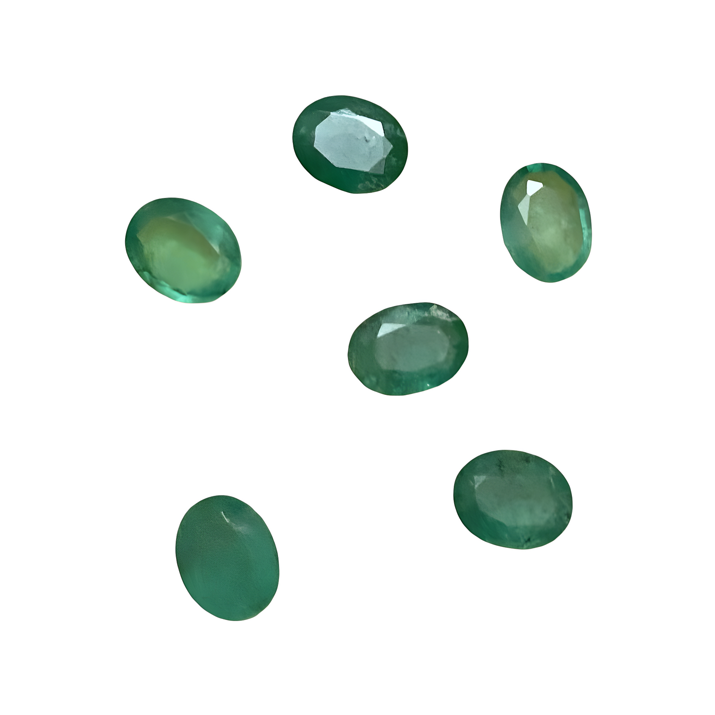 Emerald 9.59 ct (6pcs)