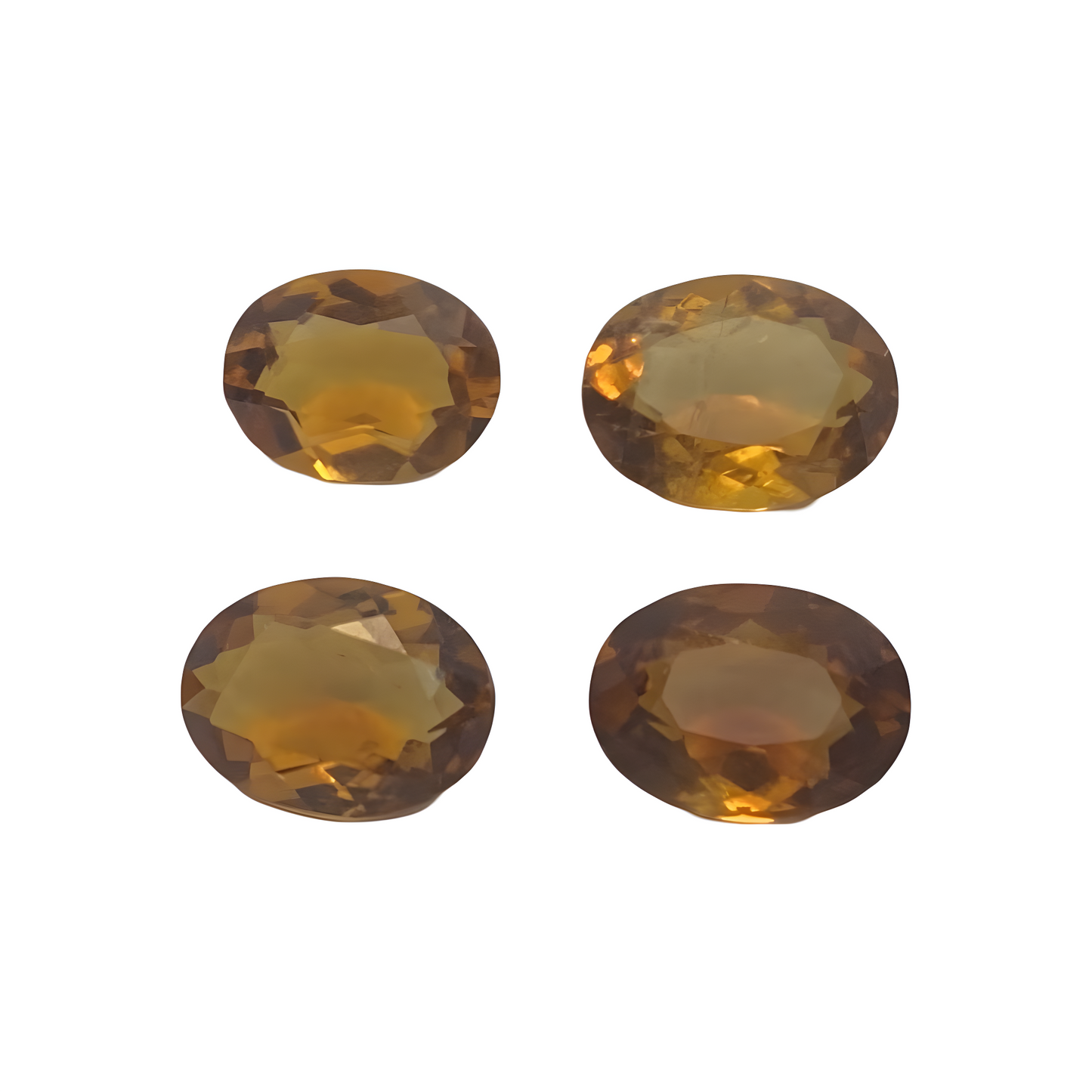 Hessonite garnet 12.77 ct (4pcs)