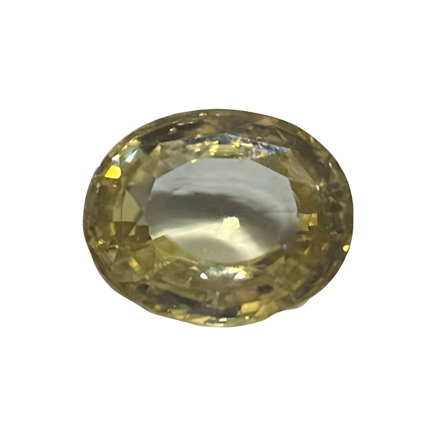 Yellow zircon 15.83 ct
