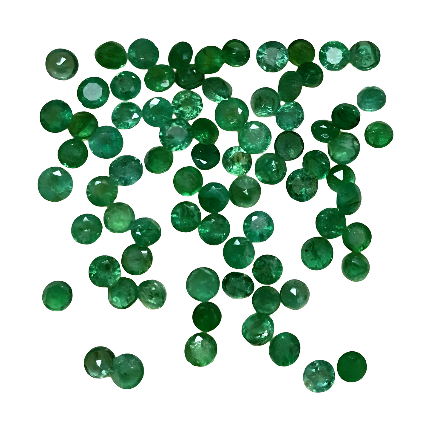Emerald 14.67 ct (79pcs)