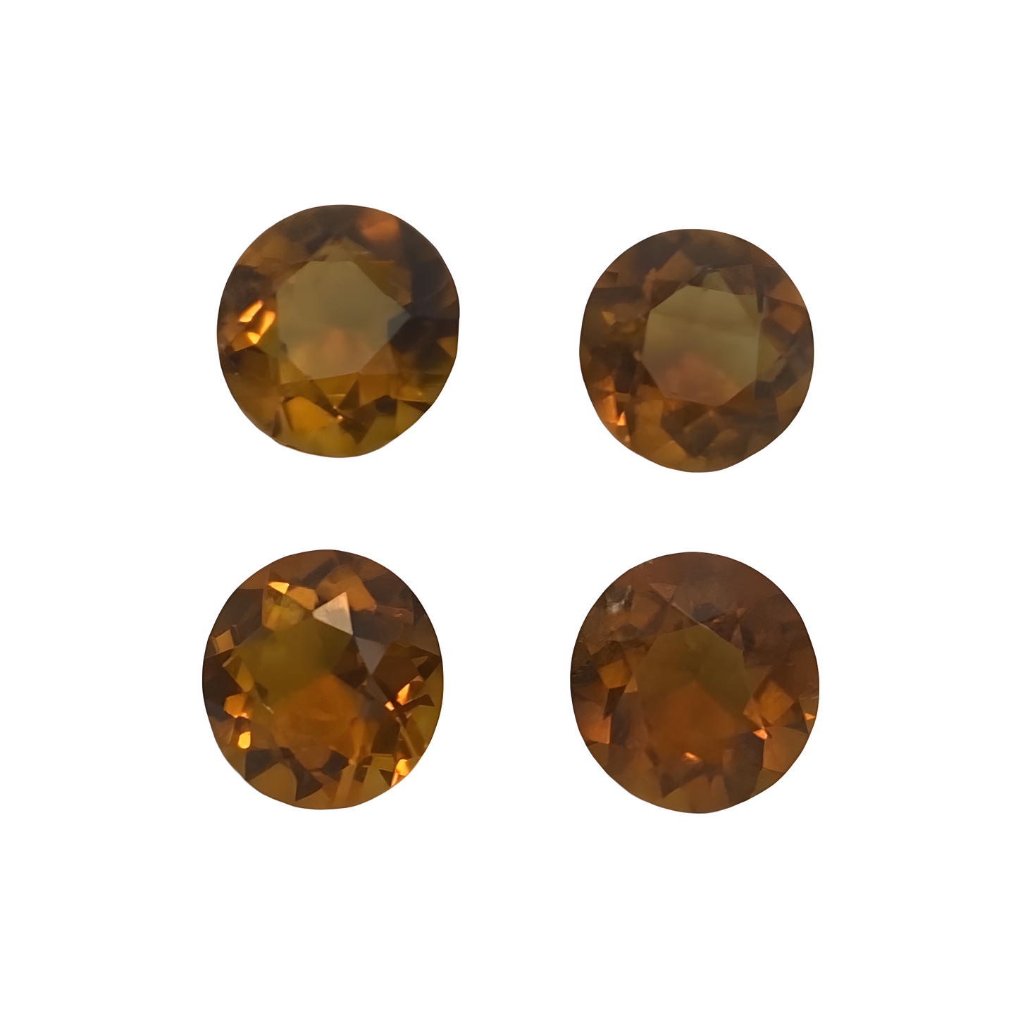 Hessonite garnet 10.38 ct (4pcs)