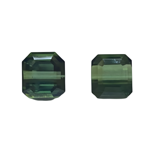 Green tourmaline pair 10.13 ct