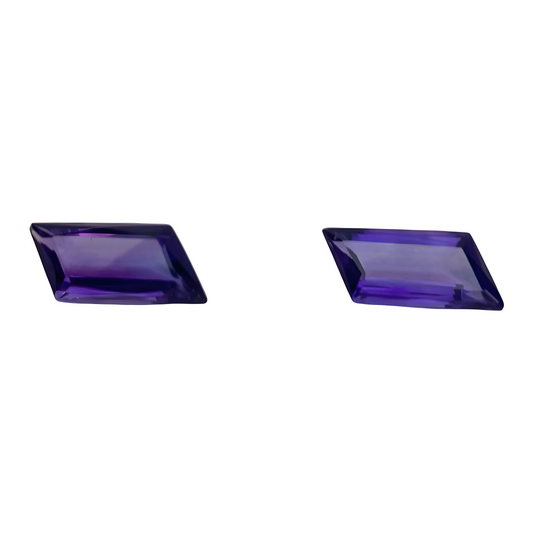 Amethyst pair 2.47 ct