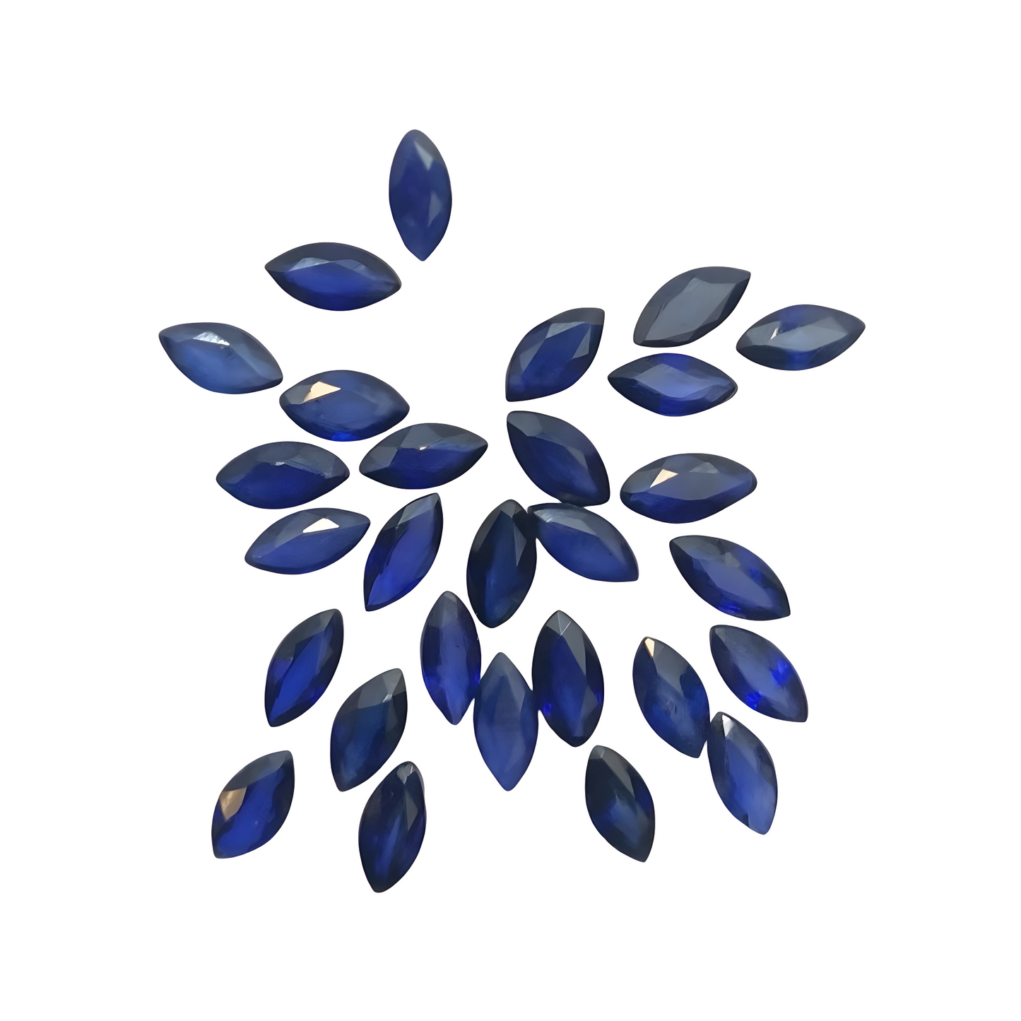 Blue sapphire 4.59 ct (28pcs)