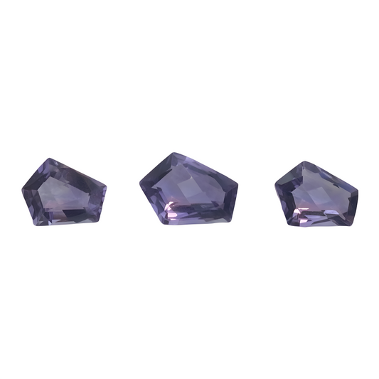 Amethyst 7.84 ct (3pcs)