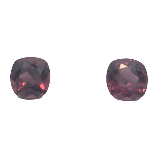 Rhodolite garnet pair 3.18 ct