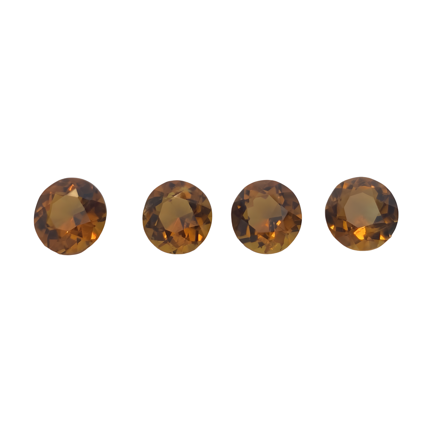 Hessonite garnet 8.97 ct (4pcs)