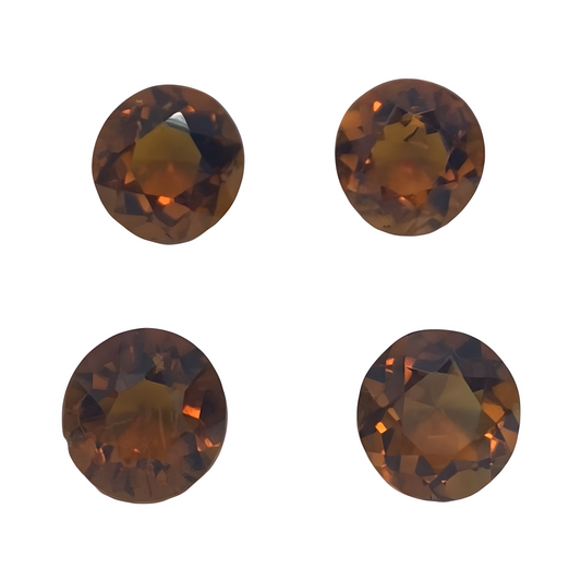 Hessonite garnet 8.01 ct (4pcs)